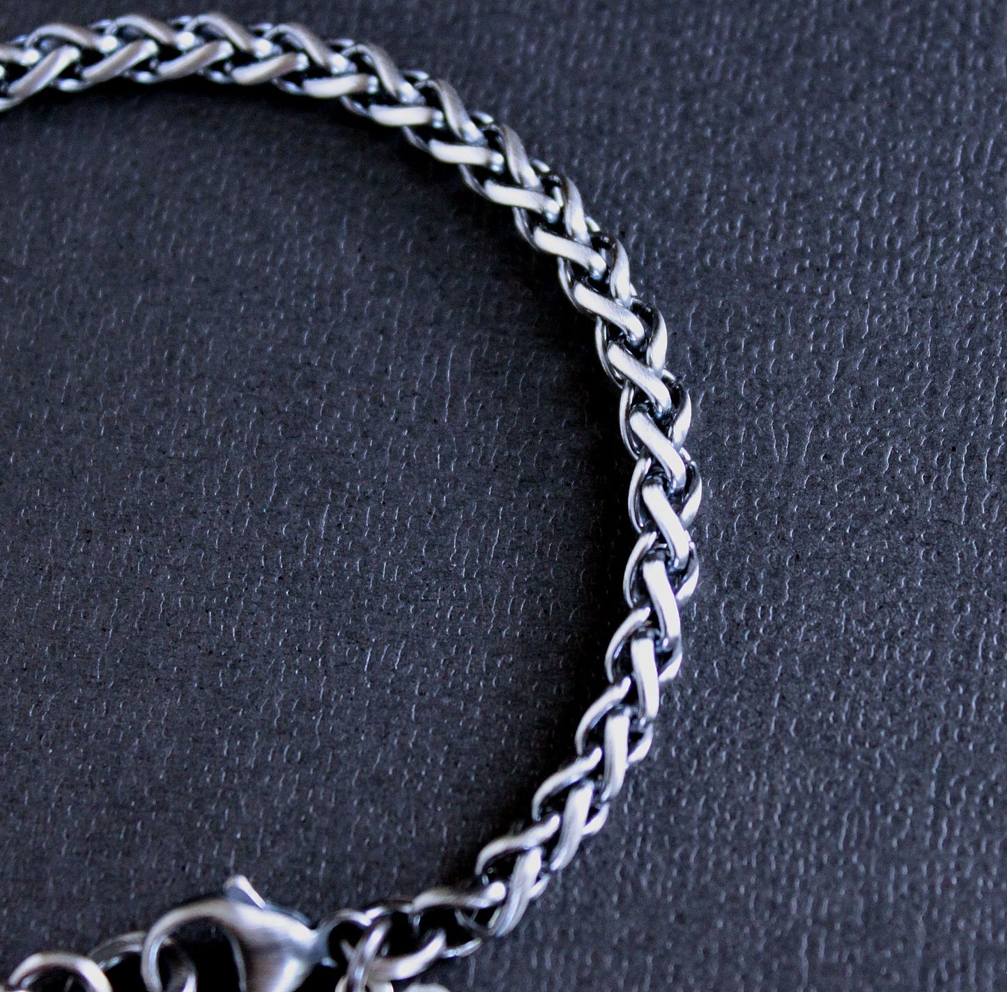 4mm sterling silver chain bracelet
