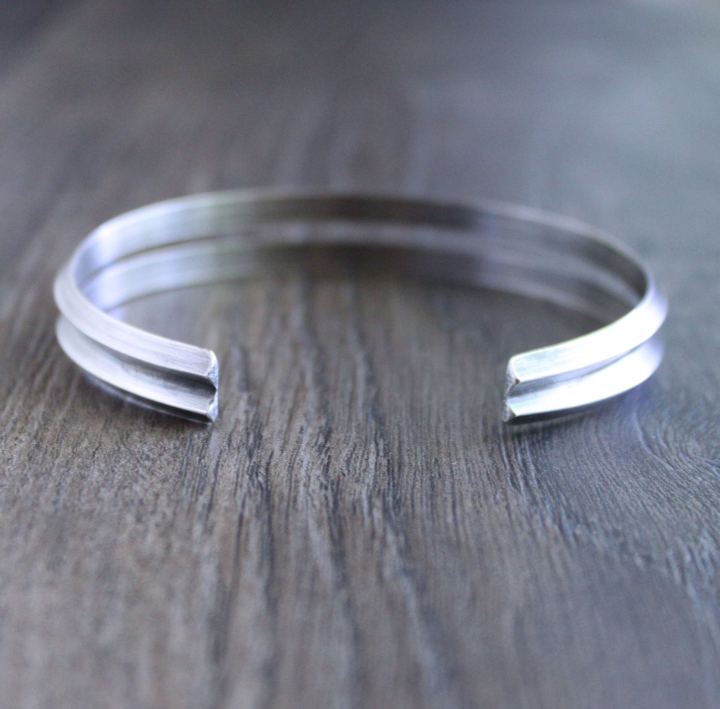 Men's Sterling Silver Bangle Bracelet
