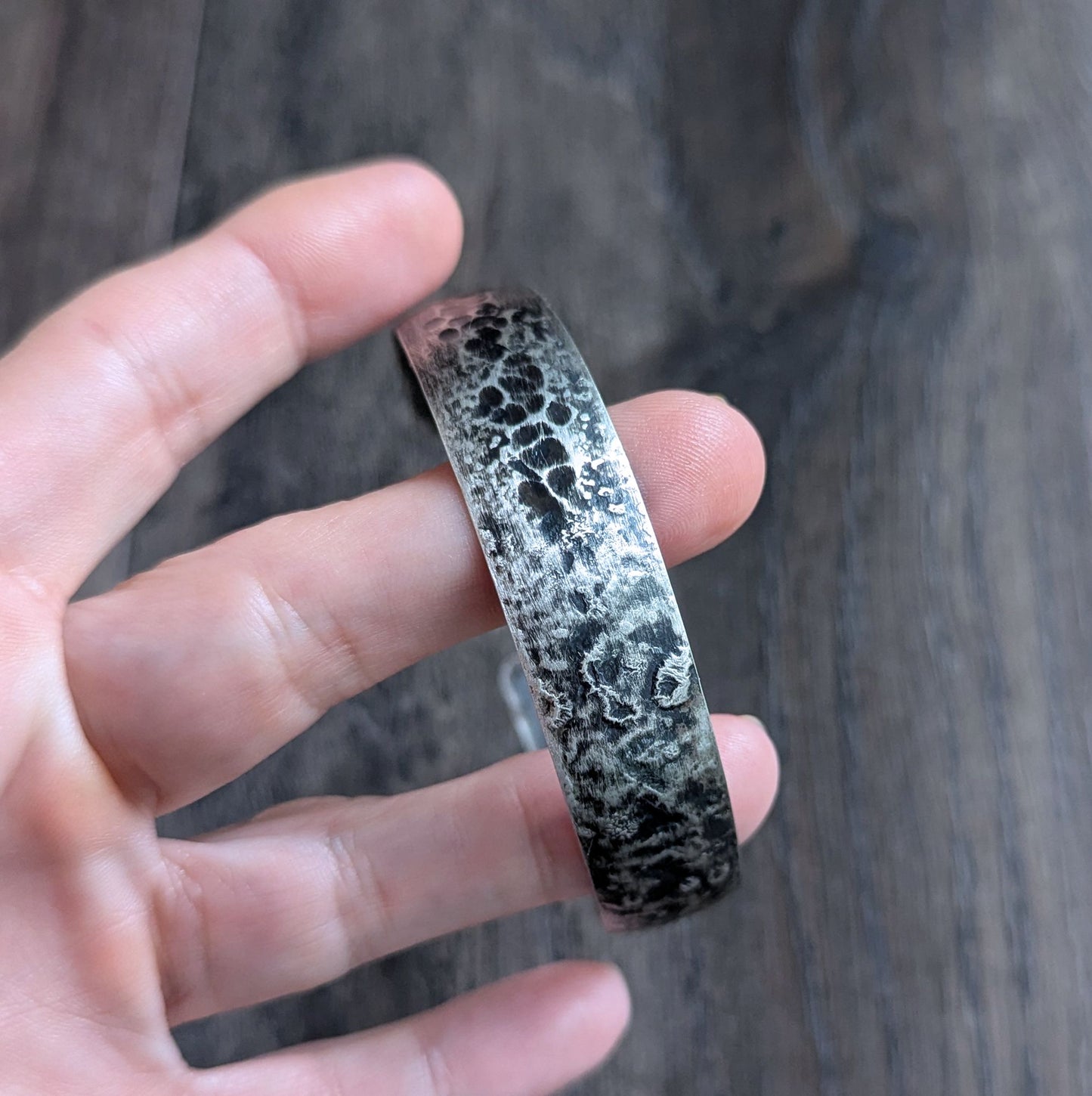 men's large sterling silver bangle bracelet