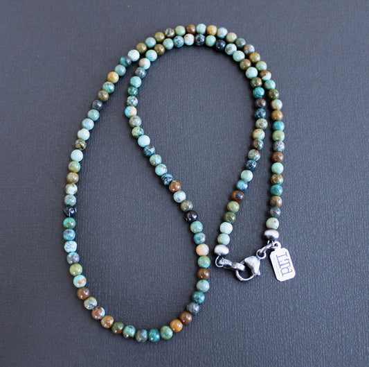 4mm Turquoise Bead necklace