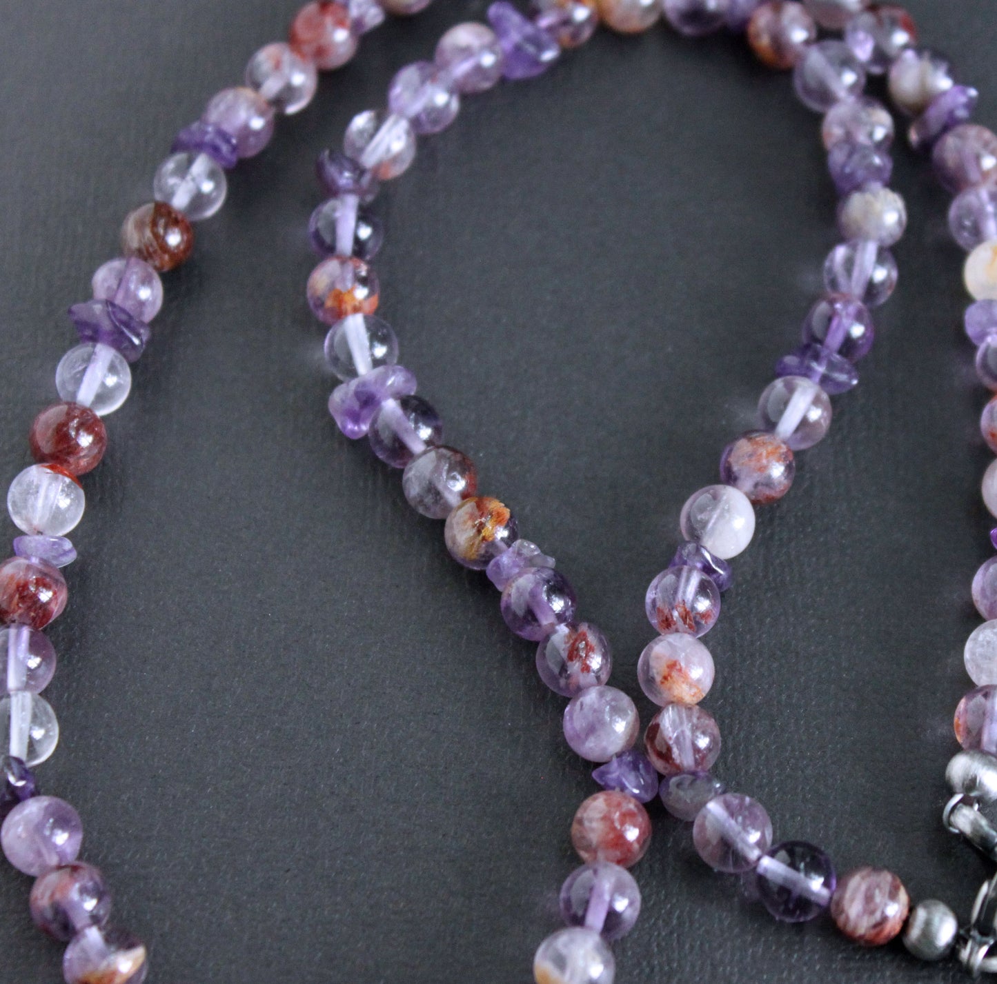 Men's Super 7 bead necklace