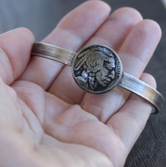 Indian head nickel bracelet