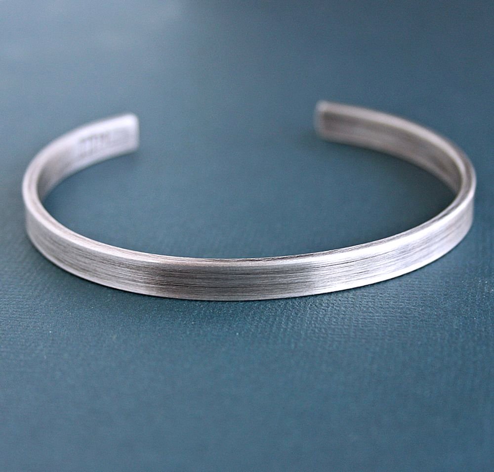 men's sterling silver cuff bracelet