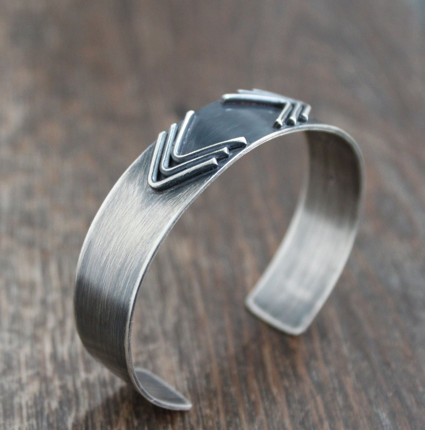 men's arrow cuff bracelet