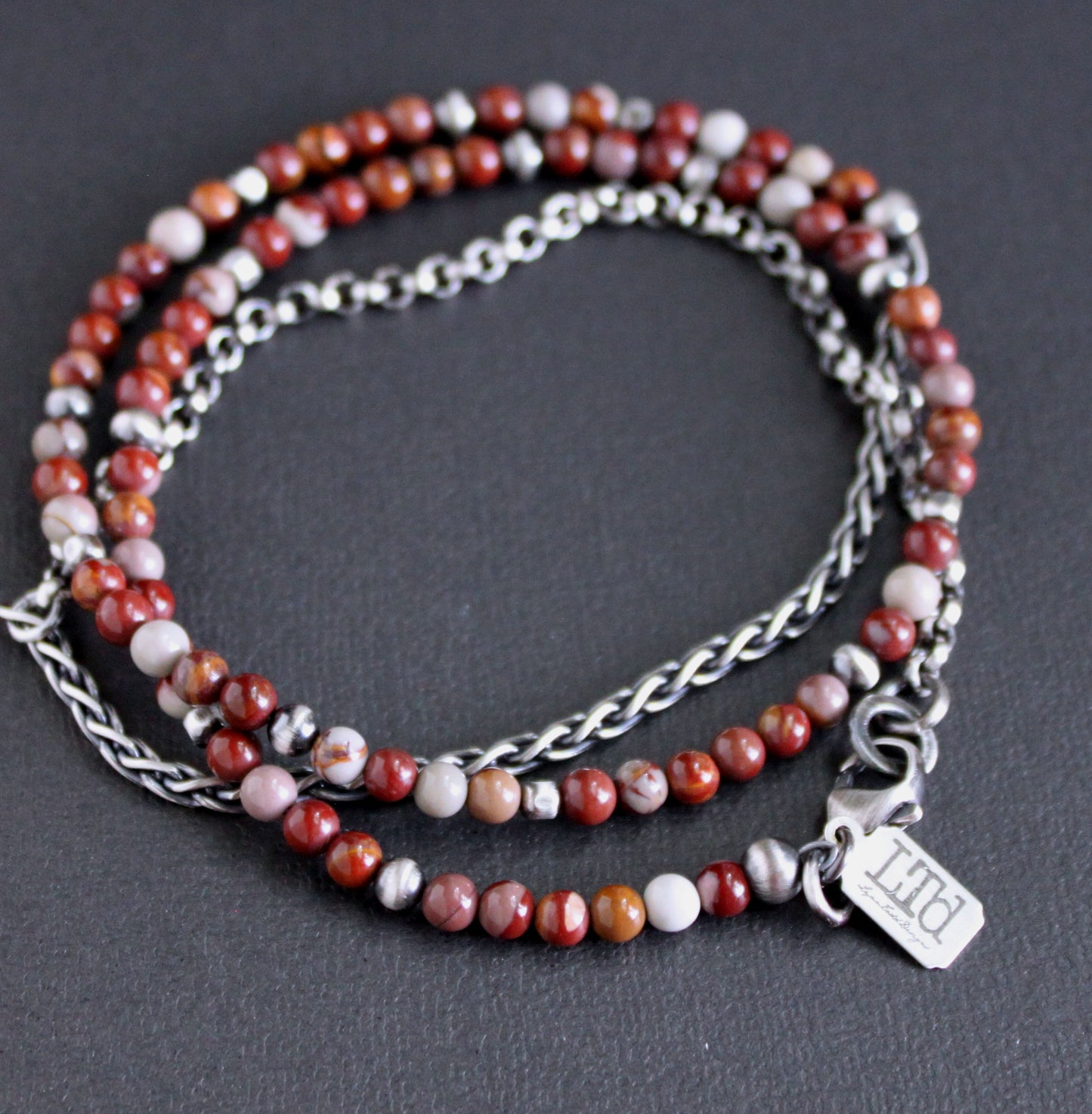 Men's 4mm Bead Chain Necklace