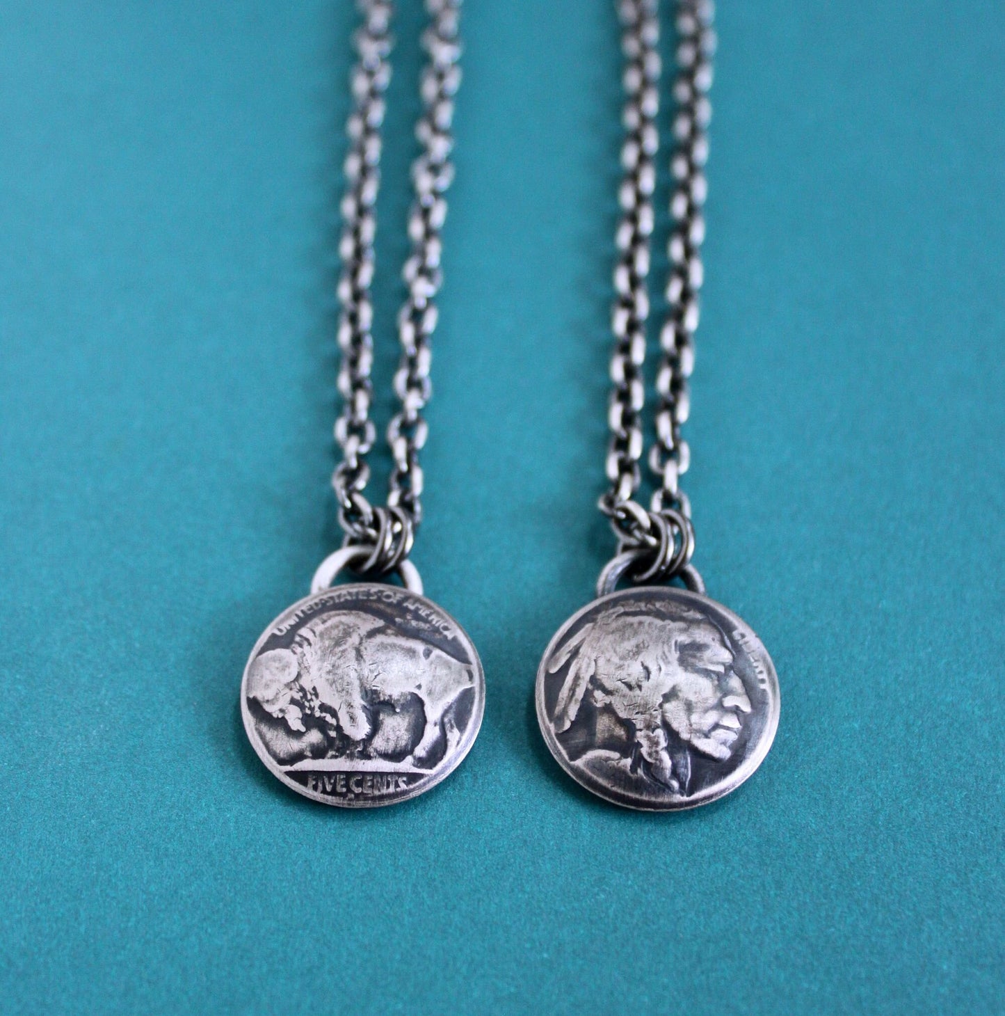 Men's Rustic pendant necklaces