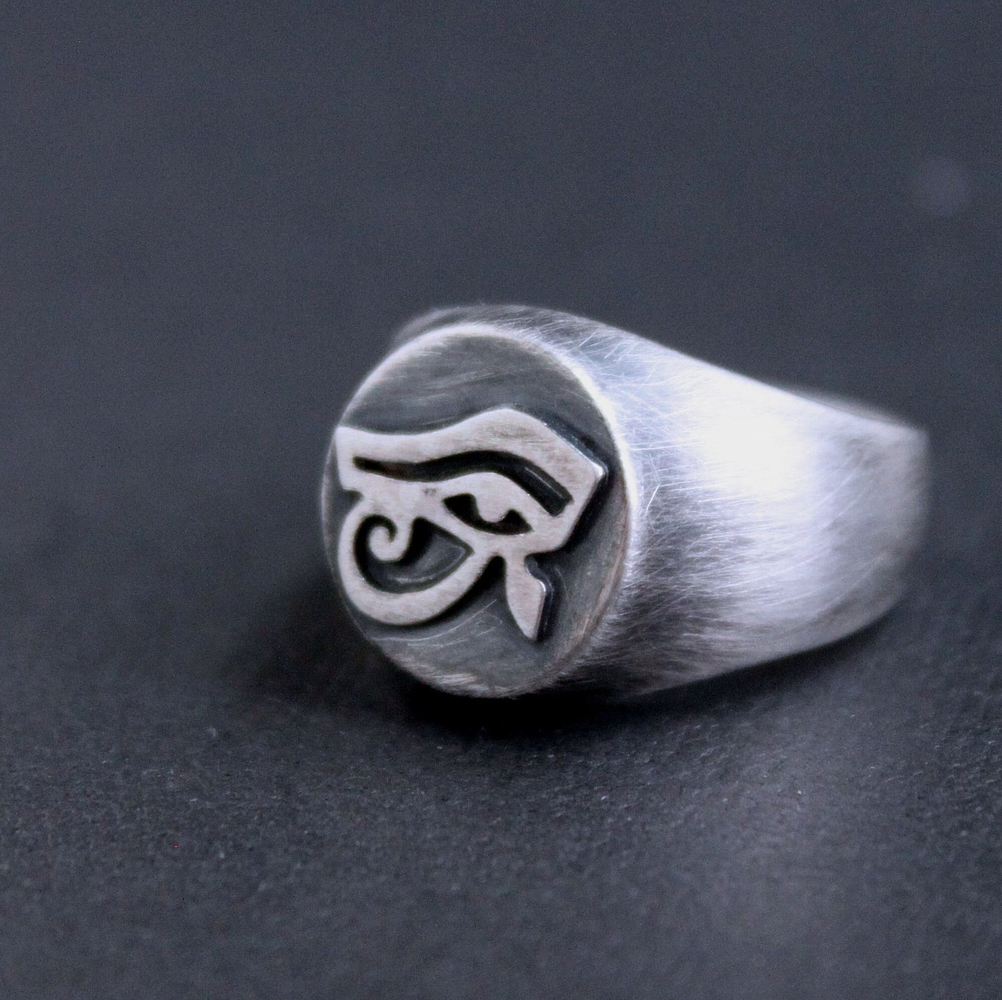 Eye of Horus Signet Ring, Size 8