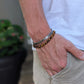 6mm tiger's eye bead bracelet for men