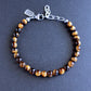 men's tiger eye beaded bracelet