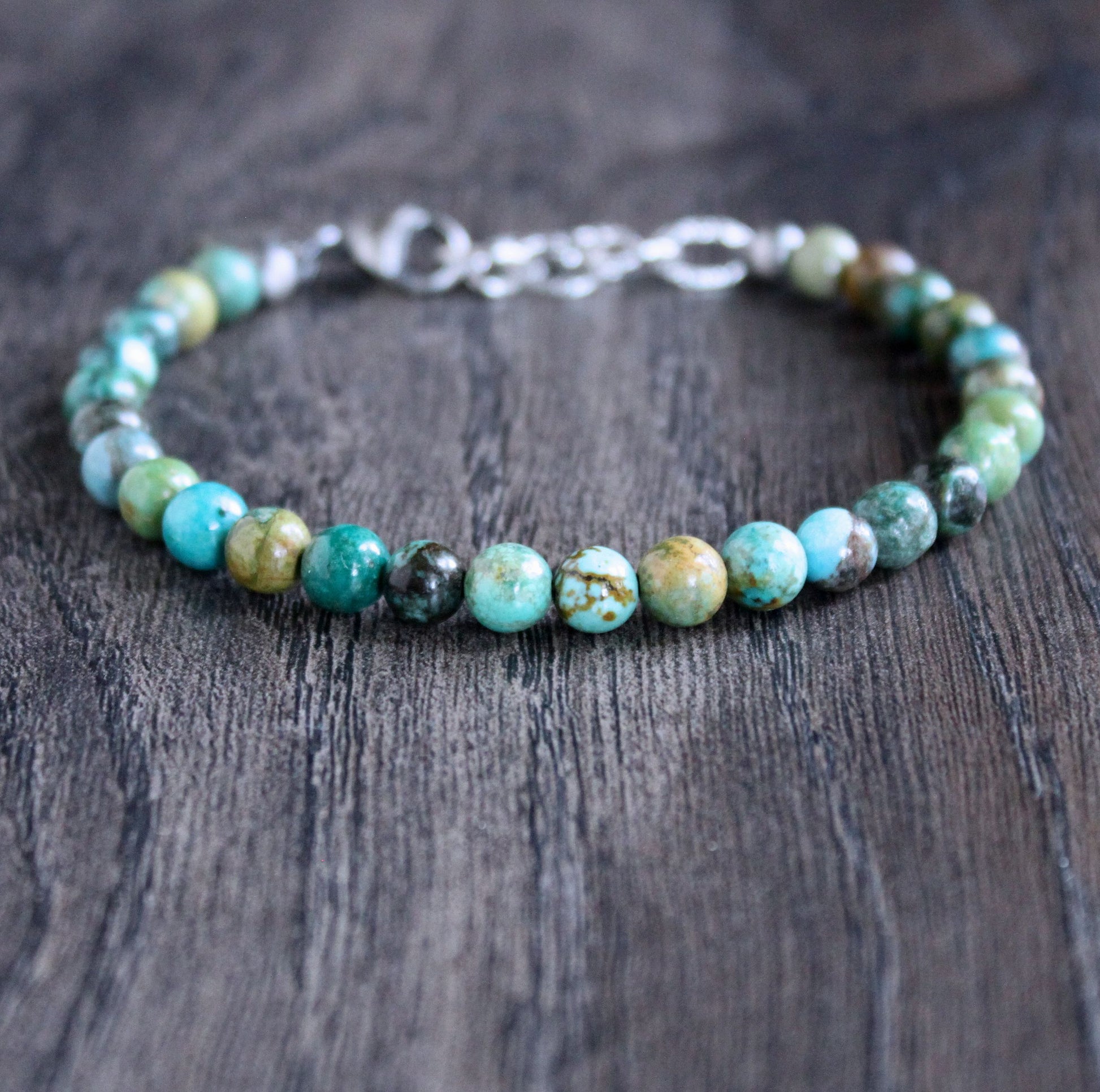 men's colorful turquoise bracelet