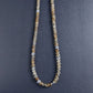 men's 4mm citrine bead necklace