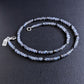 men's 4mm labradorite bead necklace