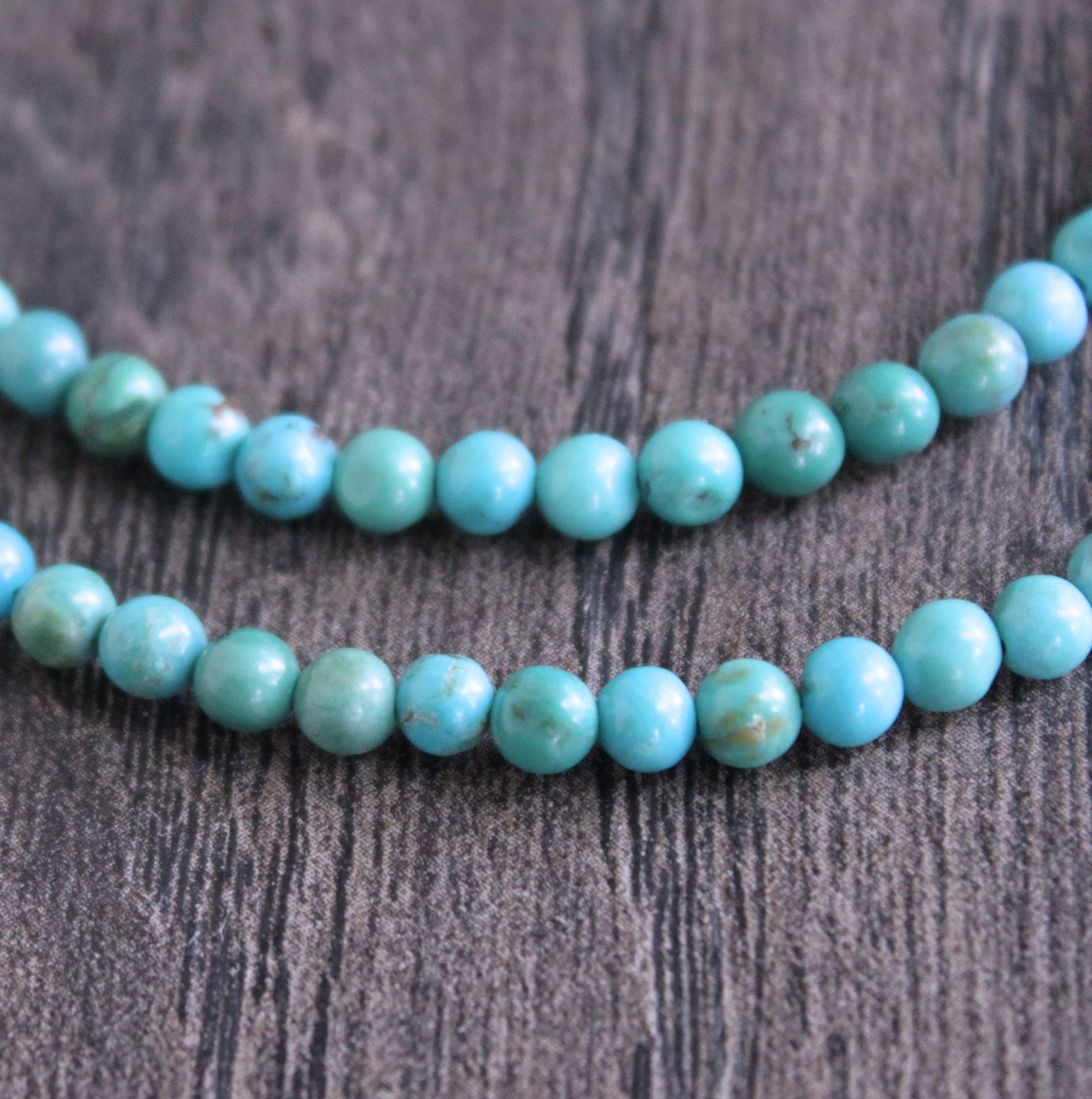 grade AAA turquoise bead necklace