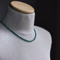 Men's 4mm turquoise bead necklace