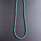 men's turquoise rondelle bead necklace