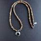 Wild Horse Jasper, Silver Pendant Necklace