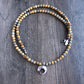 Wild Horse Jasper, Silver Pendant Necklace