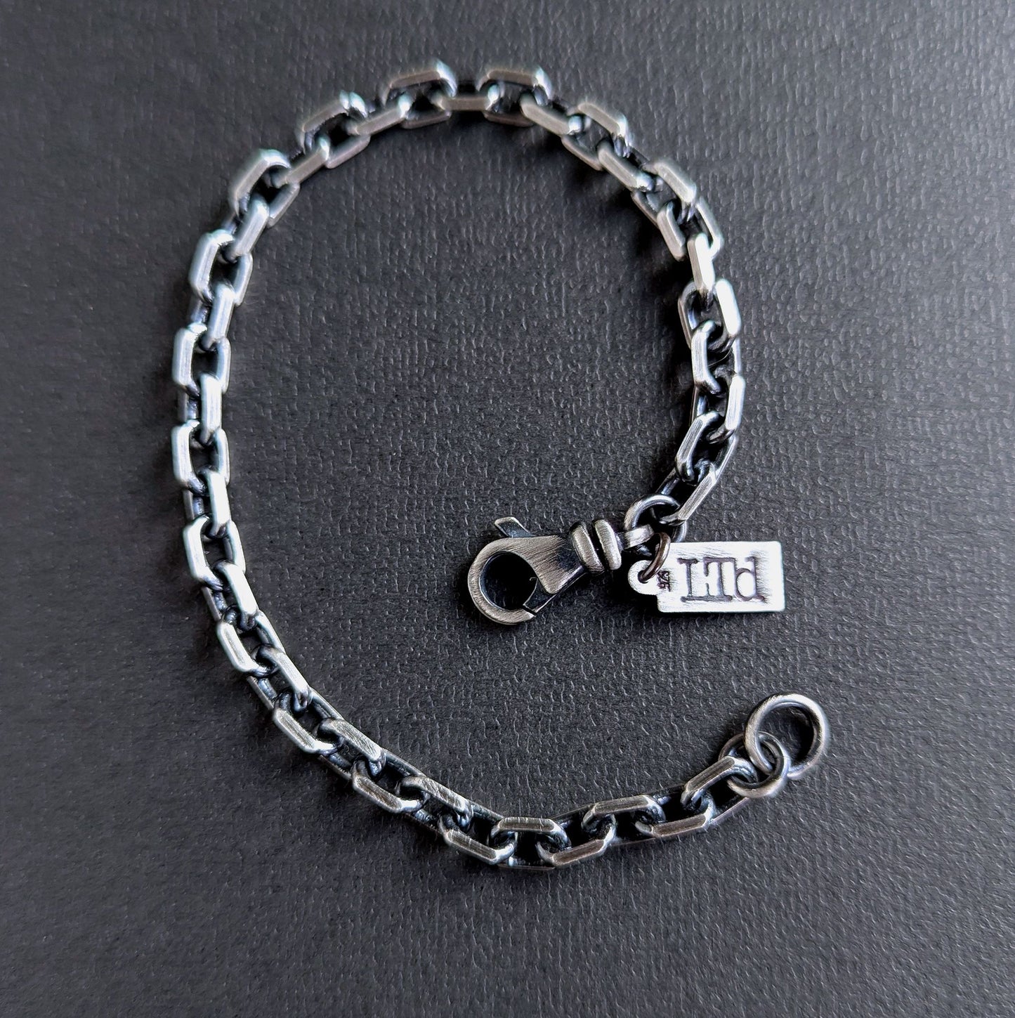 5mm Diamond Cut Cable Link Chain Bracelet