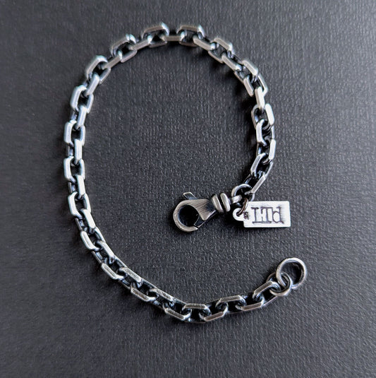 5mm Diamond Cut Cable Link Chain Bracelet