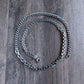Mixed Heavy Chain Necklace, Curb, Cable and Wheat