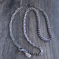 men's silver paperclip cub cable chain necklace