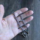 .925 sterling silver wheat chain