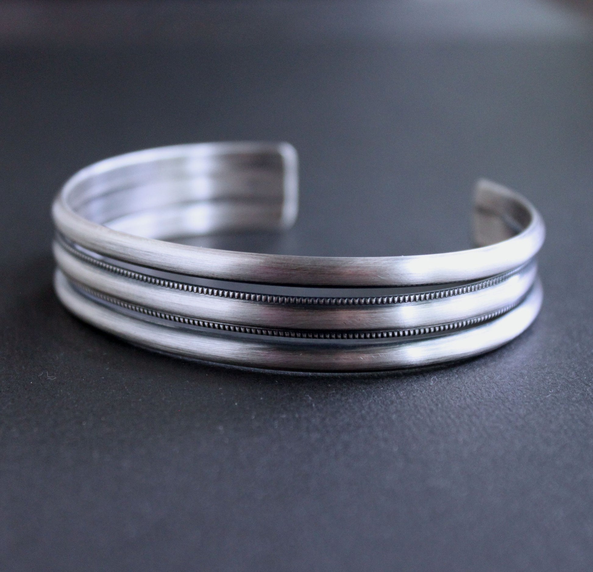 Men's Sterling Silver Cuff Braelet