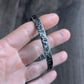 men's narrow sterling silver cuff bracelet