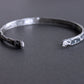 men's handmade sterling silver cuff bracelet