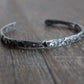 Thin Reticulated Bangle, 5mm
