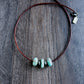 Campitos turquoise stone necklace