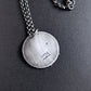 Brass Sun Sterling Silver Pendant on Chain