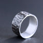 Hammered Wide Band Ring, Size 10