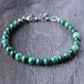 Men's Green African Jade Bracelet
