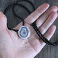 men's onyx bead necklace
