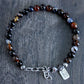 Men's 6mm Agate Bead Bracelet