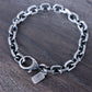sterling silver diamond cut chain