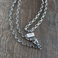 sterling silver 4mm chain necklace