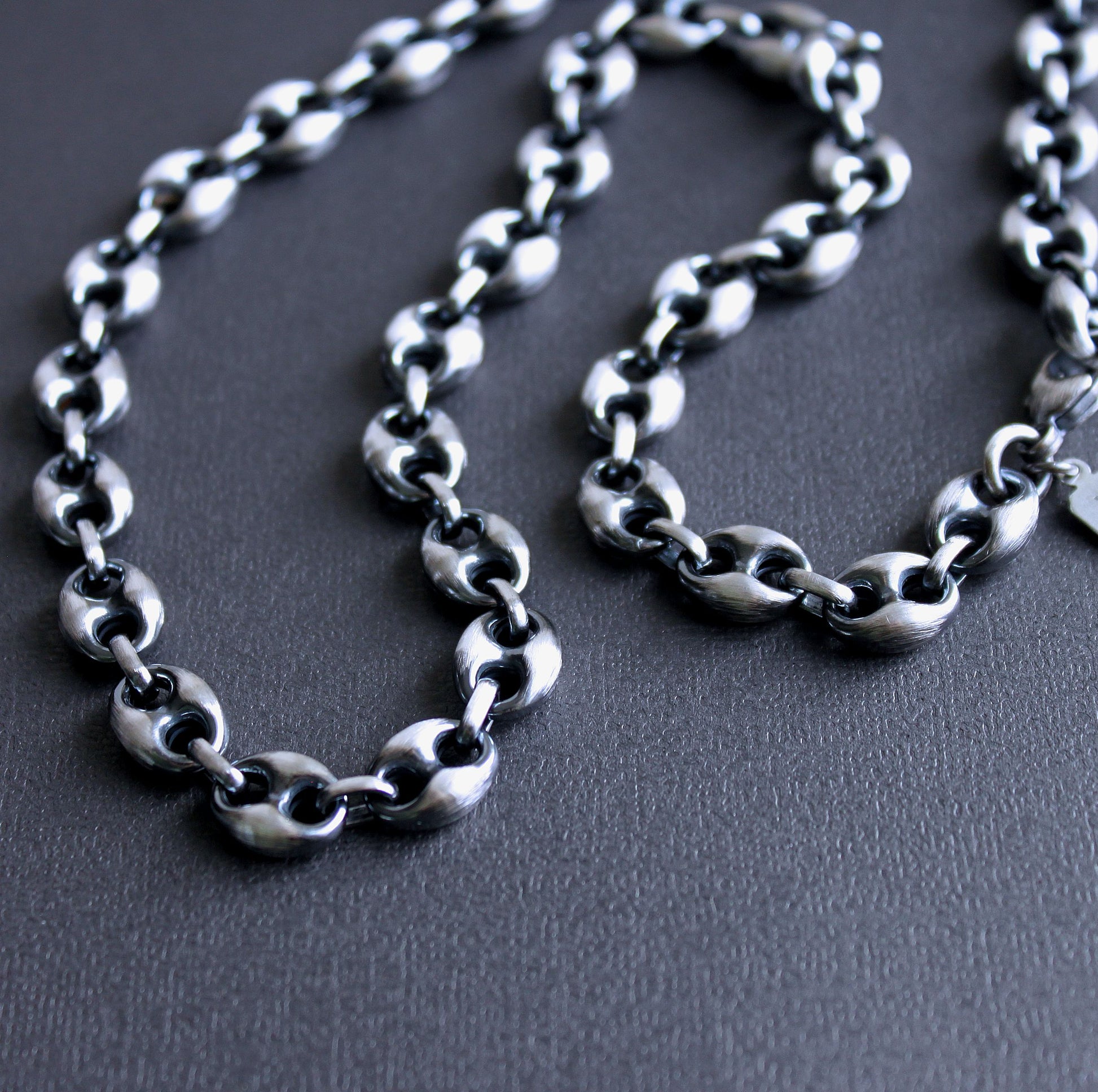 Anchor Rope Chain - Classic Men Necklace in Silver by Talisa