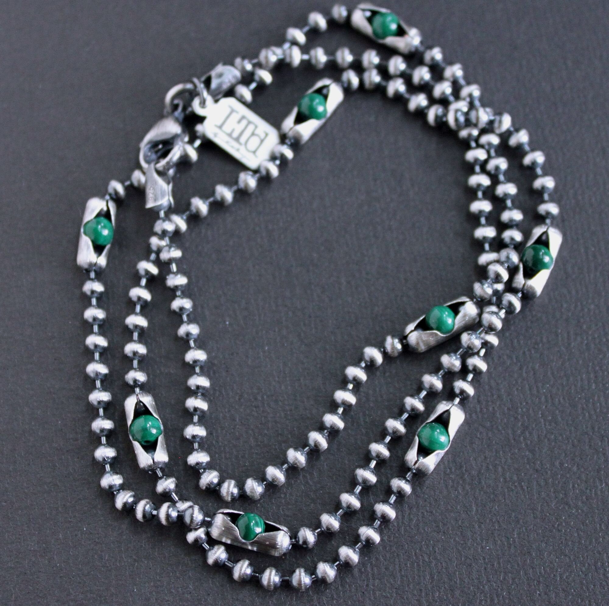 chain.necklace.ballchain.malachite2