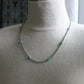 men's silver and turquoise necklace