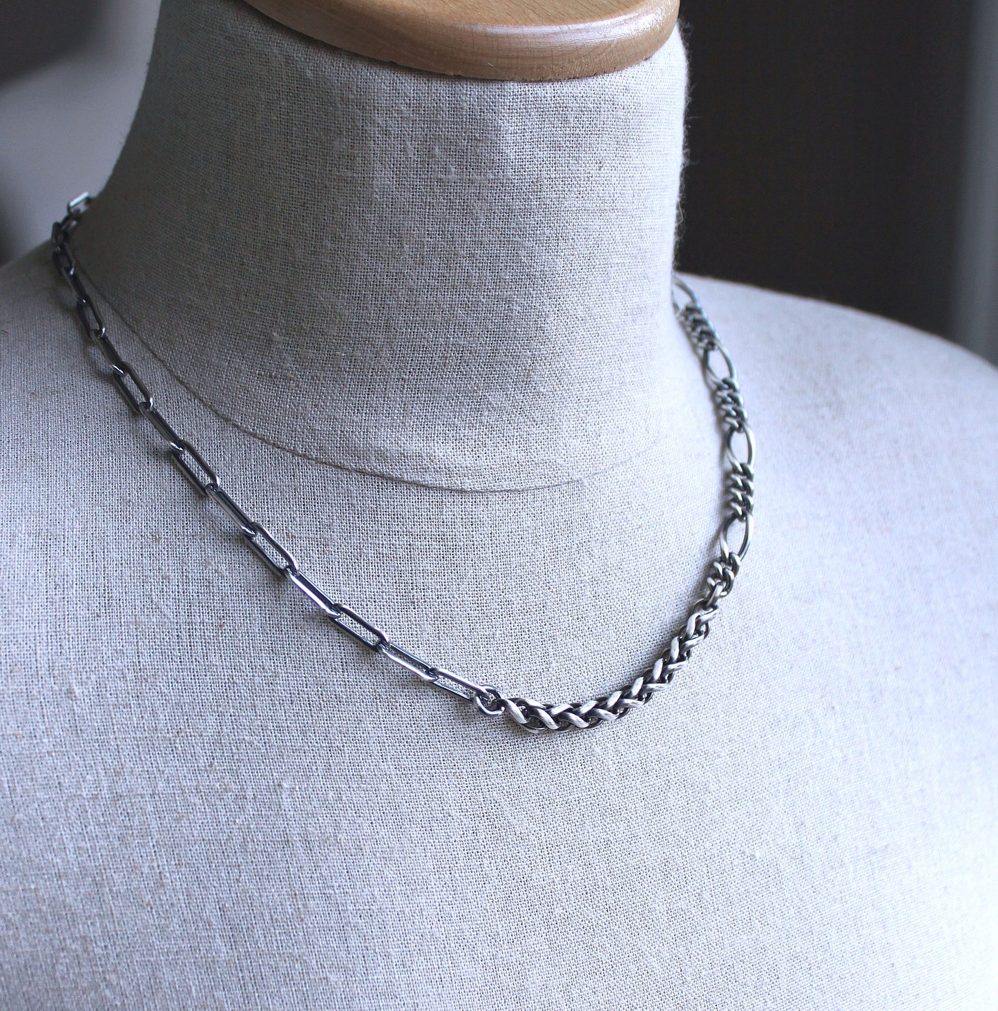 Men's Heavy Silver Chain necklace