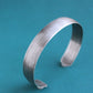 men's wide sterling silver cuff