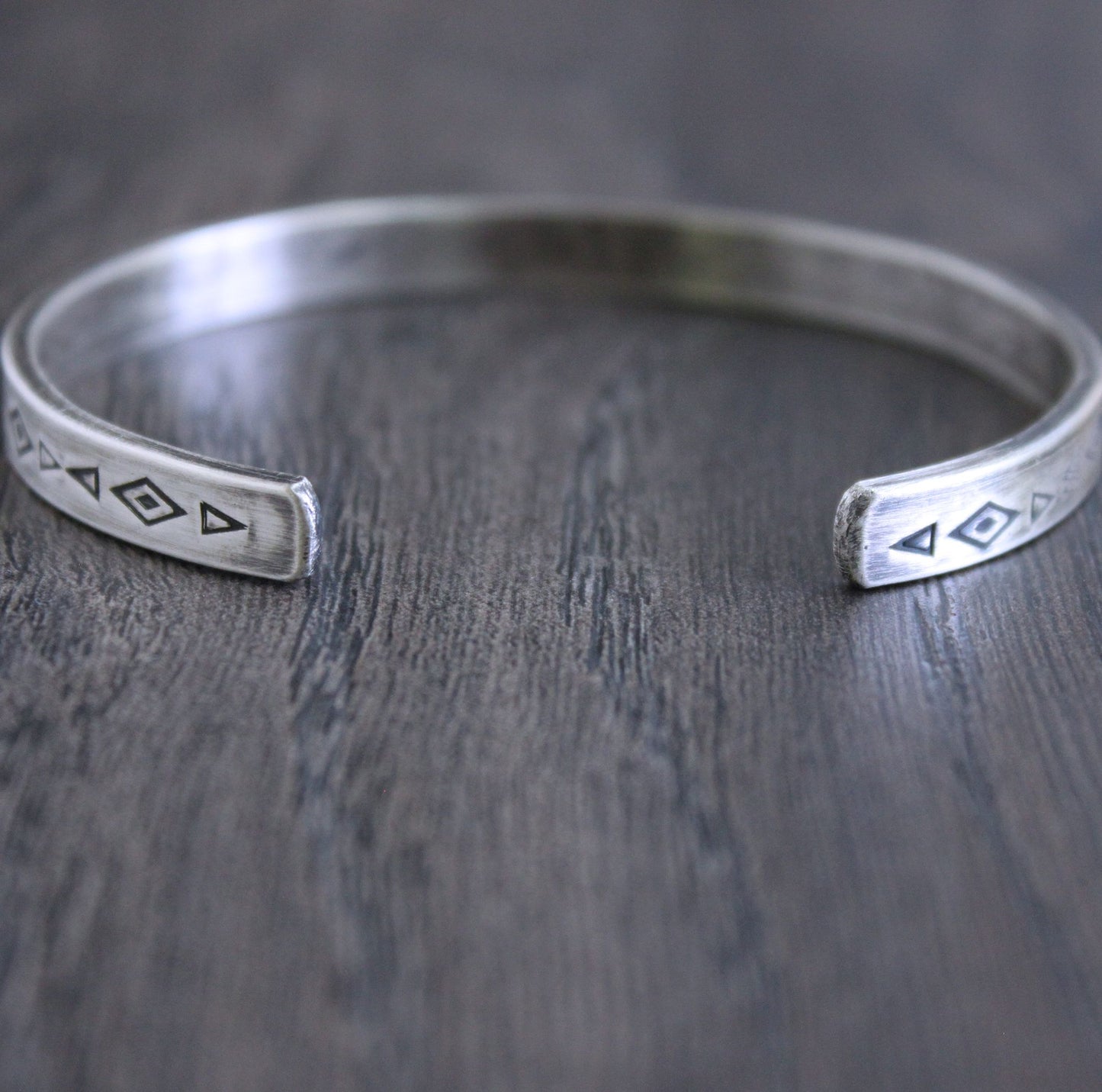men's silver bangle bracelet