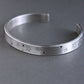 men's sterling silver cuff bracelet