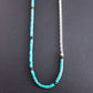 men's turquoise bead necklace