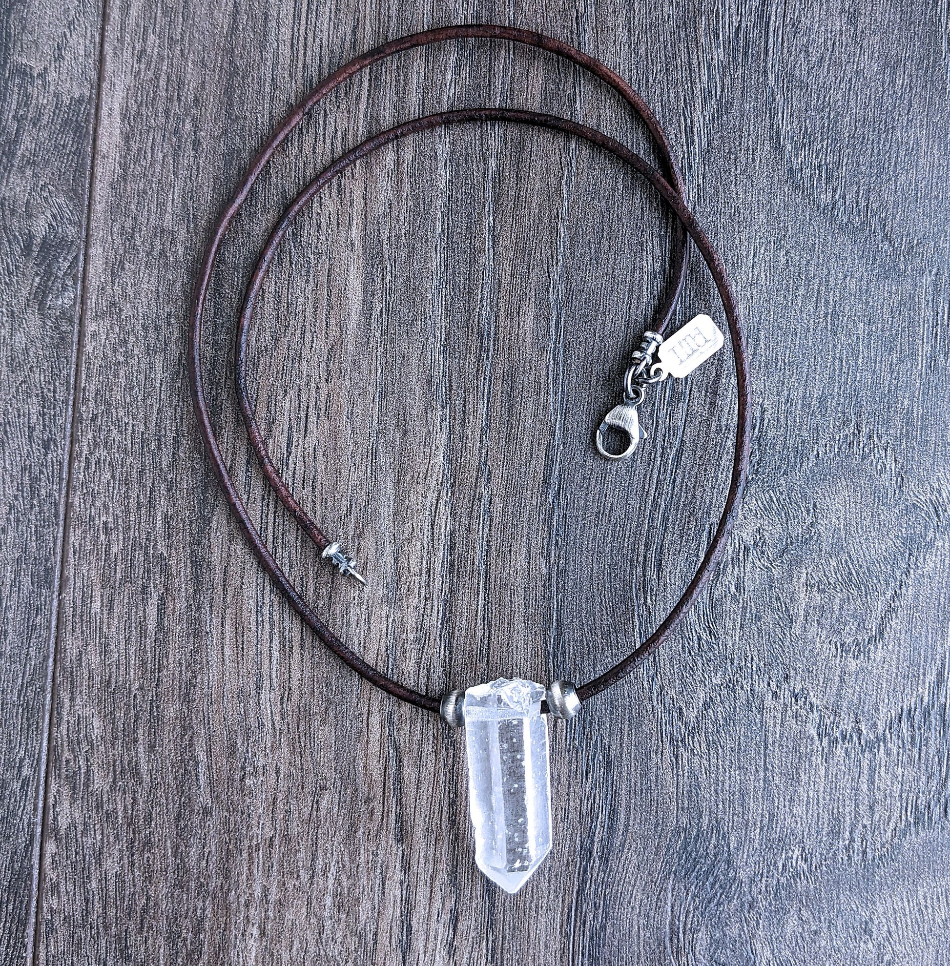 Men's Leather Cord Necklace