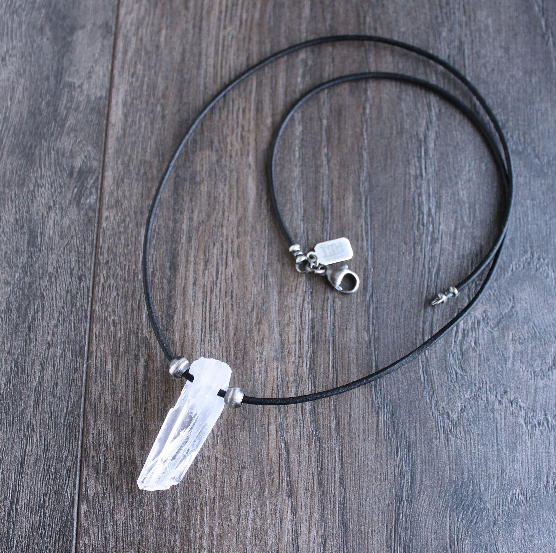 men's leather cord necklace