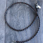 men's brown leather necklace