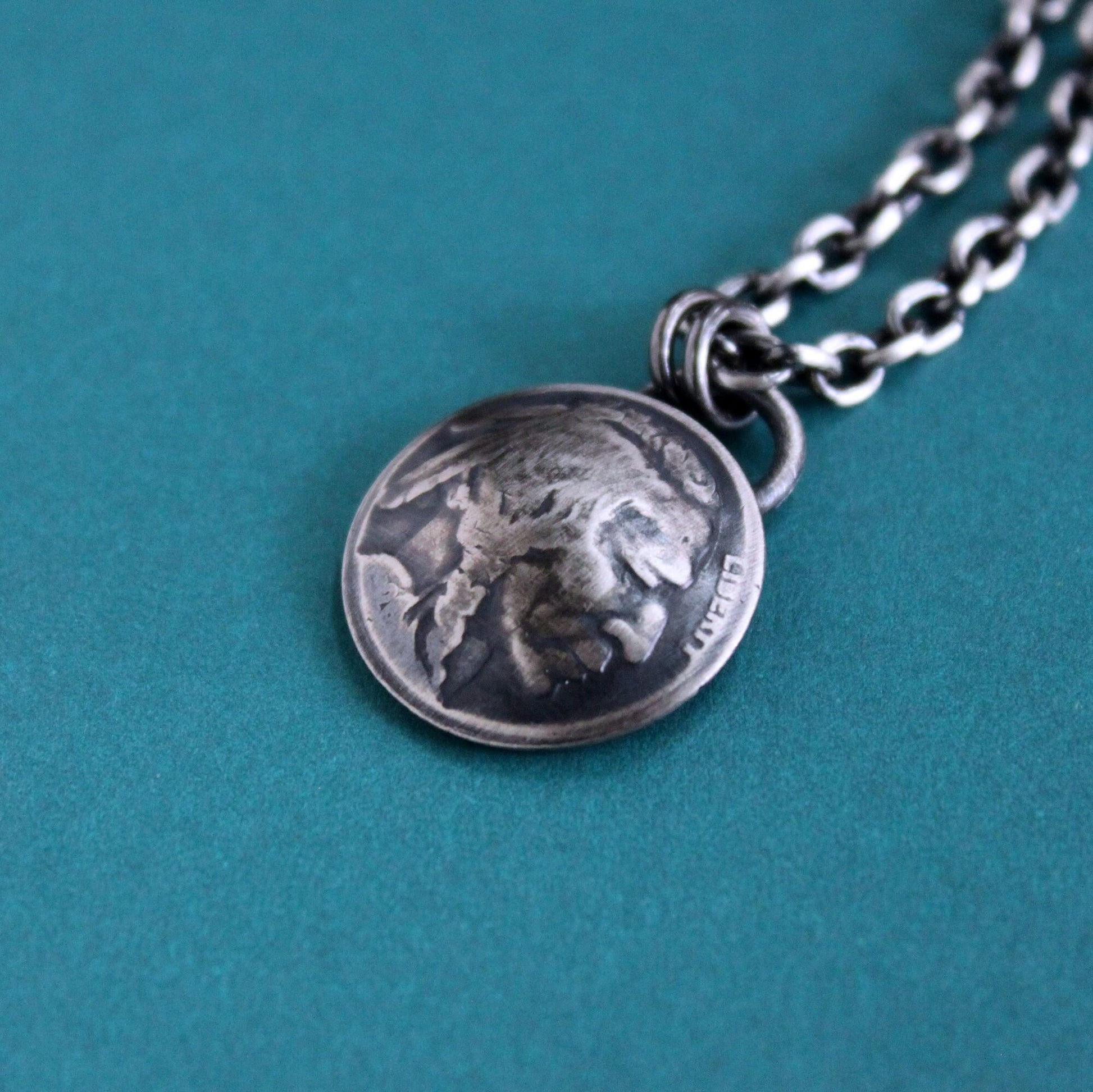 Men's Indian Head Nickel Pendant Necklace – LynnToddDesigns